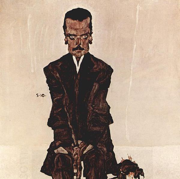 Egon Schiele Portrait of Eduard Kosmack China oil painting art